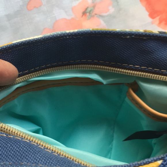 Sunflower Canvas Crossbody Bag by Franco Sartre - Picture 10 of 11